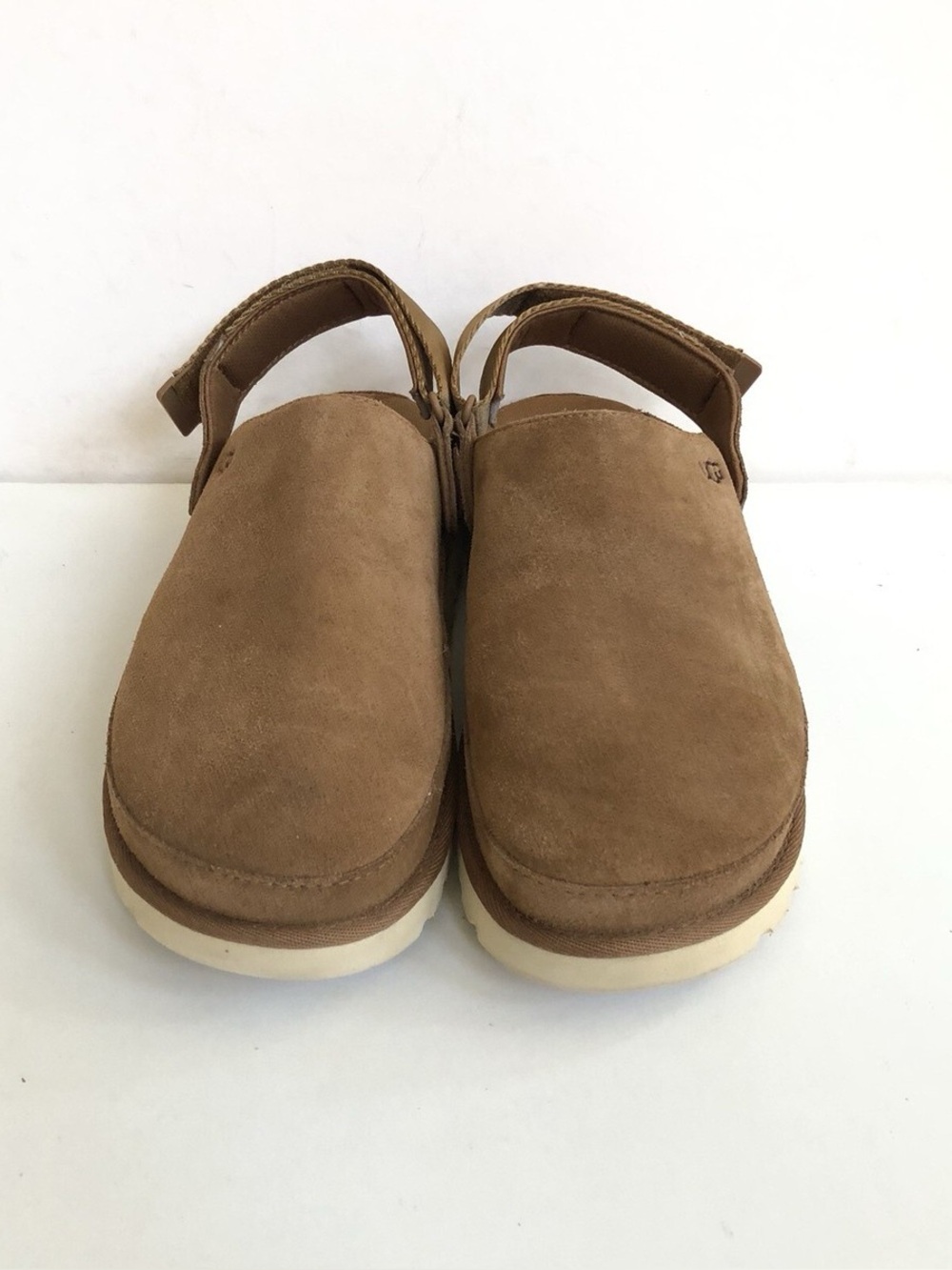 UGG® Women's Goldenstar Premium Suede Slingback Clogs Size_8